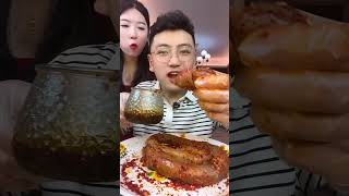 Salty beef intestine tasting show 짠소 내장 시식회 LIN VLOG먹방 1615 [upl. by Steinke]