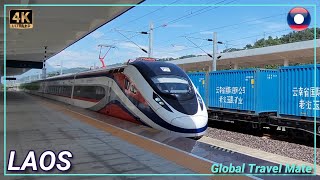 First Class High Speed Train Trip in 🇱🇦 Laos [upl. by Phira]