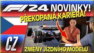 F1 24 Novinky Změny v Kariéře Nový Jízdní Model Tajná Jednání o Přestupech Agent a mnoho dalšího [upl. by Gurtner959]