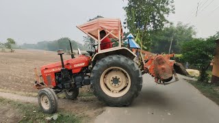 Swaraj 855 FE Tractor Working In Rotavator  Swaraj Tractor Video  Rafik tractor wala [upl. by Moulton]