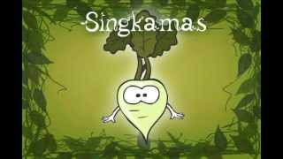 Bahay Kubo Animated Philippine Folk Song Awiting Pambata with Lyrics [upl. by Earahc]