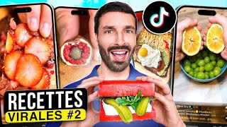 Ces RECETTES TIKTOK virales sont INCROYABLES  COTTAGE CHEESE WRAP [upl. by Vyner]