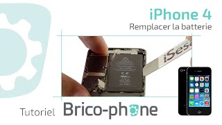 Tutoriel iPhone 4  remplacer la batterie [upl. by Dolph]