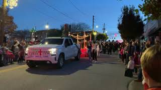 Central Carroll Marching Pride Carrollton GA Christmas Parade 2019 [upl. by Karolyn]