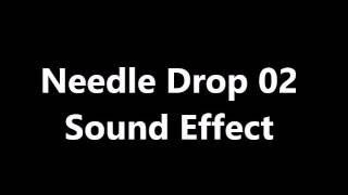 Needle Drop 02 Sound Effect [upl. by Hovey290]