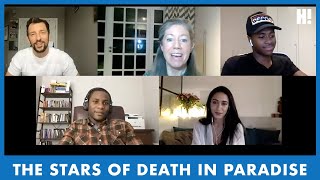 Death in Paradise Season 11 EXCLUSIVE chat with the stars amp Season 10s Ending [upl. by Novyad]