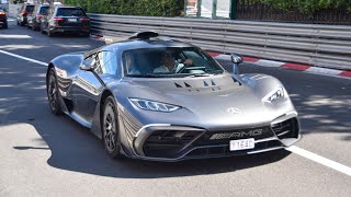 BEST OF SUPERCARS IN MONACO 2024 [upl. by Hanahs140]