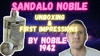 SANDALO NOBILE BY NOBILE 1942first impressions [upl. by Zampardi]