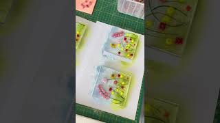 Fused Glass Coasters [upl. by Odnarb]