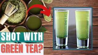 How to Make Green Tea Shot [upl. by Haissi]