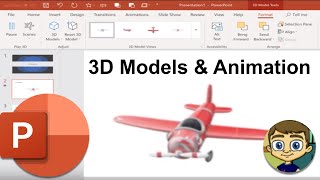 3D Models and 3D Animation in PowerPoint [upl. by Boff]