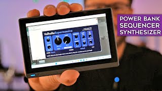 A tiny PC in a desktop synthesizer setup  hardware VST host [upl. by Eidnam]