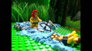 Ovids Metamorphoses DIANA AND ACTAEON  LEGO ANIMATION [upl. by Pattie]