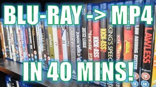 Bluray to HD MP4 in 40 mins [upl. by Omar]