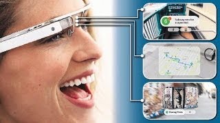 ما ستشعر به عند ارتداء نظارات جوجل الذكية Google Glass [upl. by Oreste]