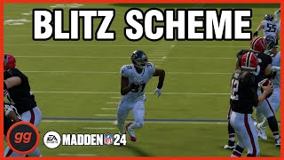 Blitz Scheme  MUST Learn This For Madden 25 [upl. by Eneloc]