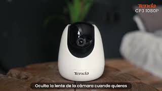 Cámara de vigilancia WiFi 1080P Tenda CP3  Características generales [upl. by Eicyal]