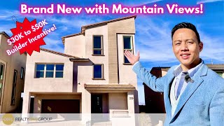 Brand New Summerlin Las Vegas Home Mountain Views [upl. by Hermine164]