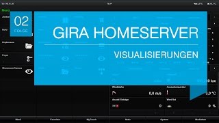 Gira Homeserver  Visualisierungen [upl. by Pool781]