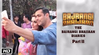 The Bajrangi Bhaijaan Diaries  Part II  First day Shoot [upl. by Naellij]