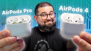 AirPods 4 vs AirPods Pro 2 Noise Cancelling  Buying Guide [upl. by Ramedlaw]