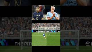 football game efootball2023mobile haaland mbappe [upl. by Baudoin638]