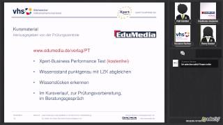 Xpert Business  Organisatorisches für VHSn amp Dozenten Lernzielkataloge Prüfungen Kursmaterialien [upl. by Timothea]