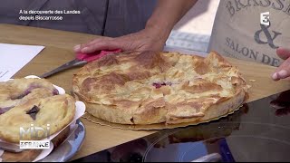 Recette  Tourtière des Landes à la myrtille [upl. by Aitenev]