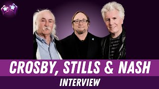 Crosby Stills amp Nash Interview on Their Legendary Classic Rock Career  CSN [upl. by Eleirbag]