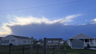 April 1 2023 severe thunderstorm with tornado warnings [upl. by Loraine]