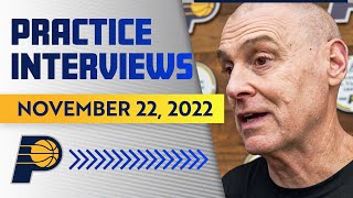 Indiana Pacers Media Availability  November 22 2022 [upl. by Rab]