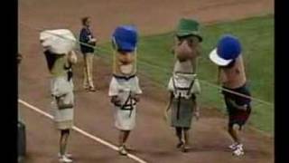 Record Setting Klements Sausage Race at Miller Park [upl. by Sheelagh530]