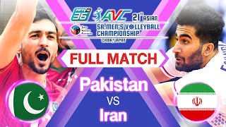 Pakistan vs Iran  Full Match  PPTV 2021 Asian Sr mens JVA Volleyball Championship  Pool B [upl. by Weywadt]