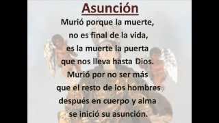 Asunción con letra [upl. by Emelina]