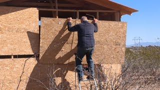 Repairing The Wind Damage On My Shed [upl. by Brent]