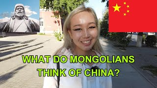 WHAT DO MONGOLIANS THINK OF CHINA Street Interview [upl. by Yttiy637]