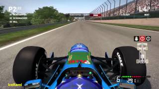 F1 1994 mod  MICHAEL SCHUMACHER  RACE  GAMEPLAY [upl. by Eiddam885]