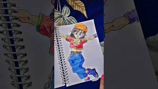 Easy Colored Pencil Drawing Technique shorts drawingstyles [upl. by Eve]