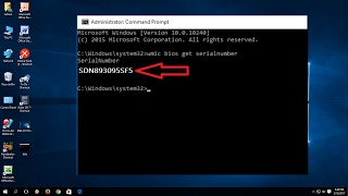How to Check Laptop or PC Serial number or Product ID No Software [upl. by Vivyanne]