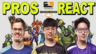 Pro Overwatch Players React To Getting Kicked From Their Overwatch League Team [upl. by Stephannie678]