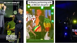 BOB MARLEYS GRAND CHILDRENS PERFORMANCE on JO MERSA MARLEYS Birthday 2024 [upl. by Tupler]