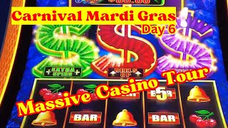 Carnival Mardi Gras Massive Casino Tour Day 6August 2024 [upl. by Aiuqet701]