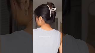 Right way to use this 👍🤯 hairtutorial hairbun youtubeshorts trendingshorts easyhairstyle hack [upl. by Atcliffe]