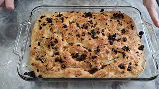 SunDried Tomato Focaccia Bread Recipe and Directions [upl. by Mcevoy]