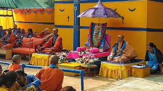 Rikhiapeeth Mantra Chanting During Yoga Poornima with Swami Niranjanananda of BSY [upl. by Grieve]