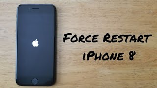 How to force restart iPhone 8  8 Plus X 10 7  7 Plus [upl. by Freddie]