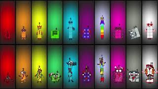 Can the Original REALLY Beat the Zombies Numberblocks Band 110 in Rematch [upl. by Atsylak]