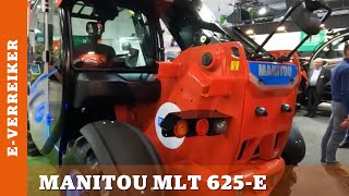 Manitous eerste elektrische landbouwverreiker MLT 625E [upl. by Annaierb]