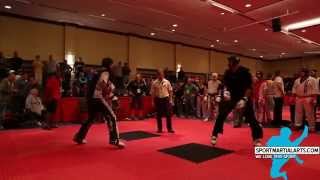 Raymond Daniels vs Chance Turner  Mens Sparring  Diamond Nationals 2014 [upl. by Nottage402]