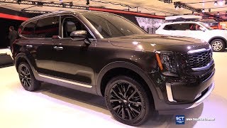 2019 KIA Telluride SX V6  Exterior and Interior Walkaround  2019 New York Auto Show [upl. by Brendan]